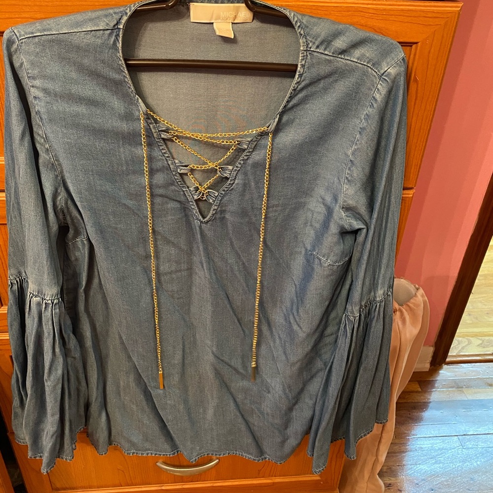 Michael Kors Jean top size M